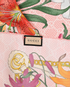 Gucci GG Lilies Scarf, &pound;220, Accessories, Green/Orange/Pink/Yellow, Silk, Other view