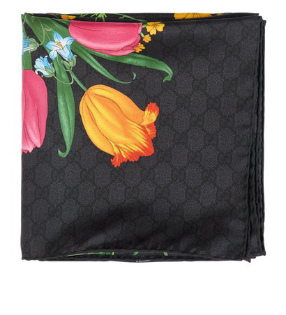 Gucci Flora Beauty Scarf, front view