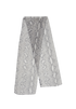 Gucci Mesh Snake Print Scarf, back view