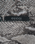 Gucci Mesh Snake Print Scarf, other view
