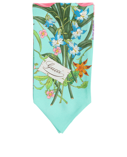 Gucci Floral Neck Bow, front view