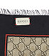 Silk Shawl GG Bee Motif, other view