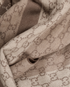 Gucci GG Fringed Scarf, &pound;220, Accessories, Beige/Brown, Cashmere/Wool, Other view