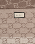 Gucci GG Fringed Scarf, &pound;220, Accessories, Beige/Brown, Cashmere/Wool, Other view