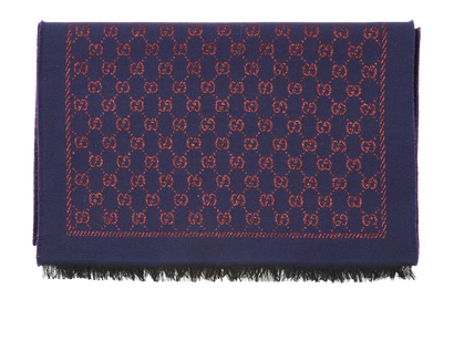 Gucci GG Glitter Scarf, front view