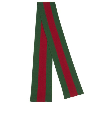 Gucci Web Knit Scarf, front view