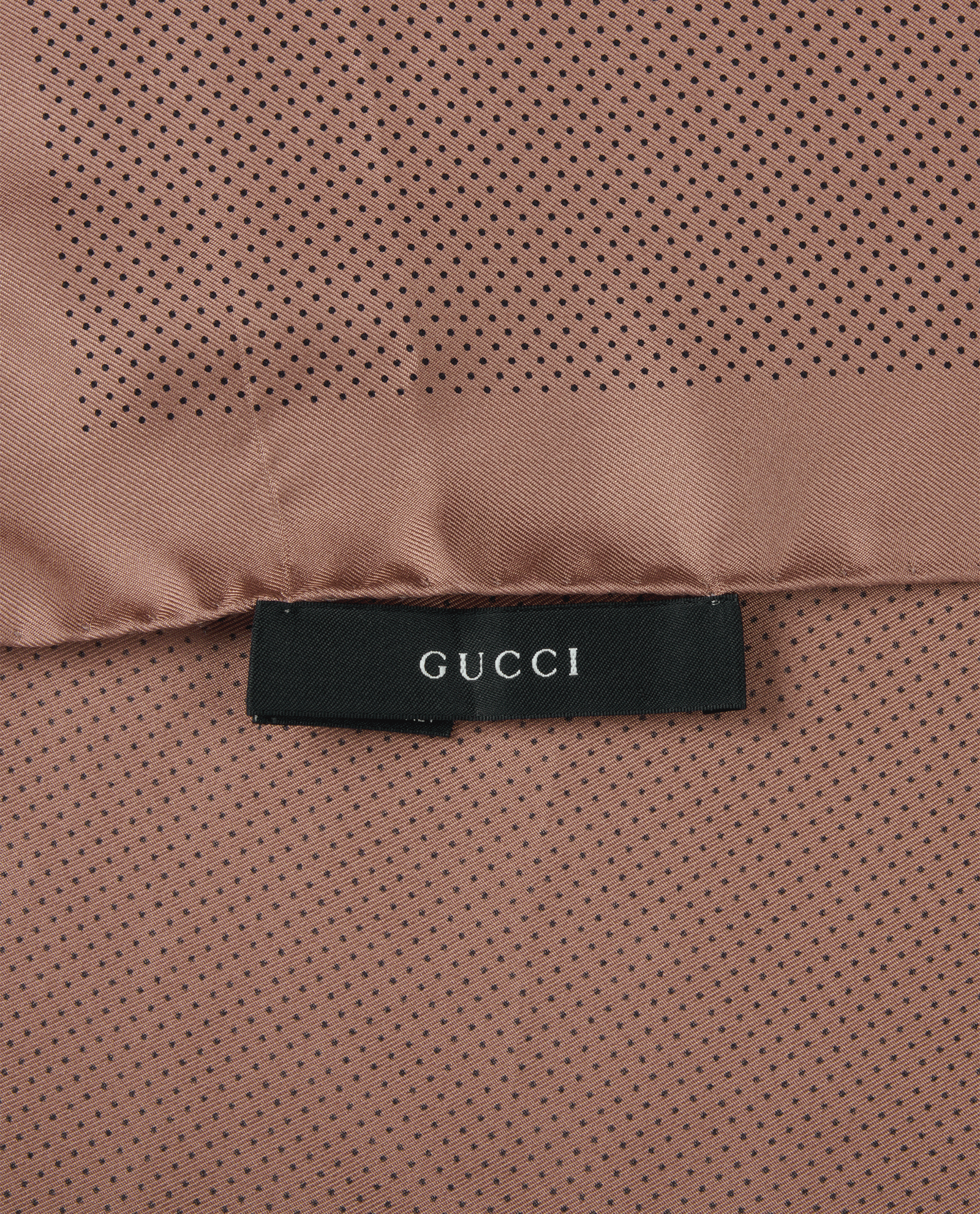Gucci Small Scarf, &pound;90, Accessories, Brown, Silk, Other view