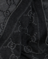 Gucci GG Fringed Scarf, &pound;180, Accessories, Grey, Wool, Other view