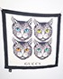 Gucci Mystic Cat Scarf, front view