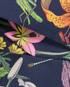 Gucci Floral Print Neck Bow, other view
