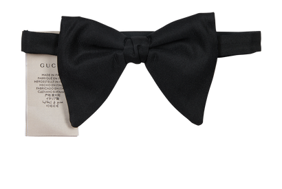 Gucci Bowtie, &pound;110, Accessories, Black, Silk, Front view