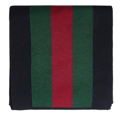 Gucci Web Scarf, front view