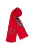 Gucci Wolf Scarf, &pound;250, Accessories, Grey/Red, Wool, Other view