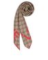 Gucci GG Love Scarf, &pound;210, Accessories, Beige/Red, Silk, Other view