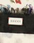 Gucci Floral Shawl, &pound;220, Accessories, Black/White, Wool, Other view