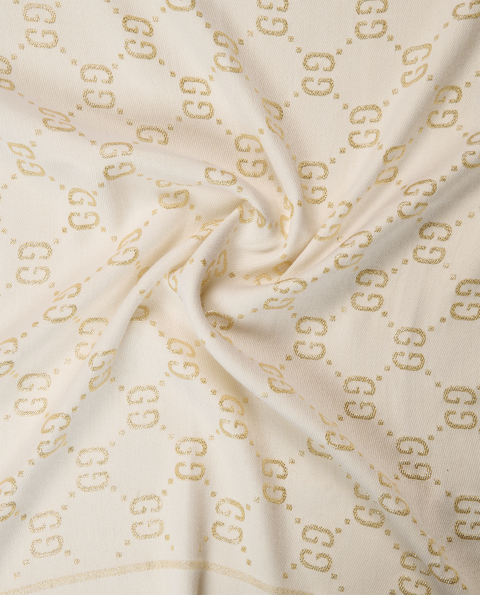 Gucci Scarf, &pound;295, Accessories, Cream/Gold, Cotton, Other view