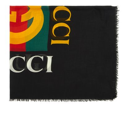 Gucci GG Logo Scarf, front view