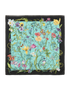 Gucci Floral 90cm Square Scarf, back view