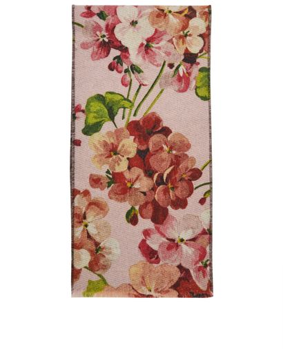 Gucci Blooms Print Scarf, front view