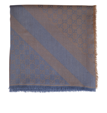Gucci GG Web Shawl, front view