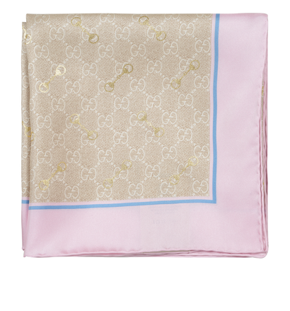 Gucci Horsebit & GG Scarf, front view