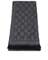 Gucci Tassel Jacquard Scarf, other view
