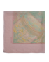 Hermes Giveny Floral Silk Square Scarf, front view