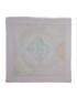 Hermes Giveny Floral Silk Square Scarf, back view