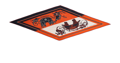 Hermes Losange Scarf, front view