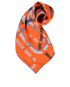 Hermes Correspondances Pocket Square, other view