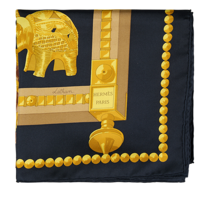 Hermes Cuillers D'Afrique Scarf, front view