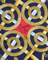 Hermes Eperon D'Or Scarf, £310, Accessories, Blue/Gold/Red, Silk, Other view