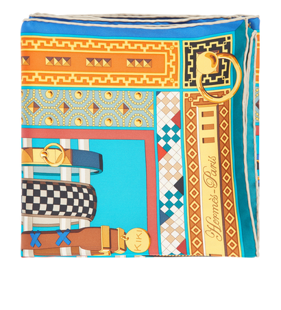 Hermes Colliers De Chiens Scarf 90, front view