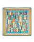 Hermes Colliers De Chiens Scarf 90, back view