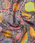 Hermes L'Arbre De Vie Pocket Square, other view