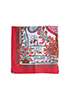 Hermes Decoupages Scarf, front view