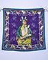 Hermes Saut D'Obstaclees Scarf, front view