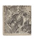 Hermes Le Jardin De Leila Shawl, &pound;335, Accessories, Grey, Cashmere, Front view