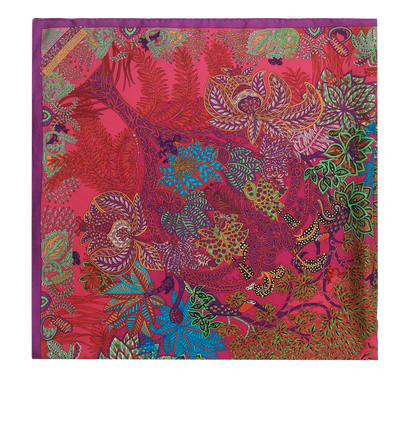 Hermes Maîtres de la Forêt Scarf, front view