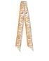 Hermès Animals Twilly, &pound;90, Accessories, Orange/White, Silk, Front view