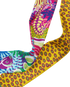 Hermes Fish Print Twilly, other view