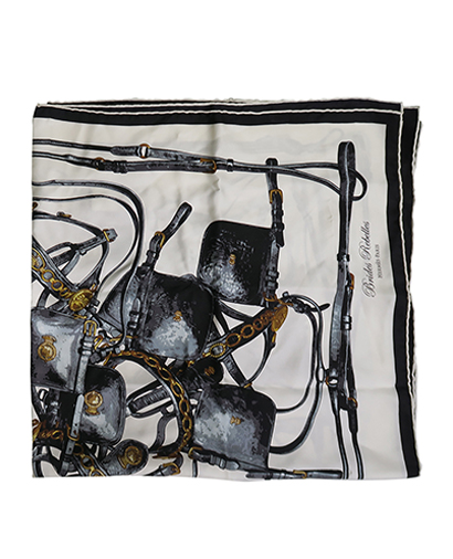 Hermes Brides Rebelles Scarf, front view