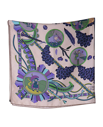 Hermes L'ombrelle Magique Scarf, front view
