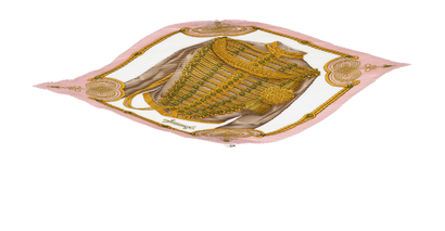 Hermes Brandebourgs Plisse Scarf, front view