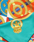 Hermes Brides De Gala Shawl, &pound;390, Accessories, Blue/Red, Silk, Other view