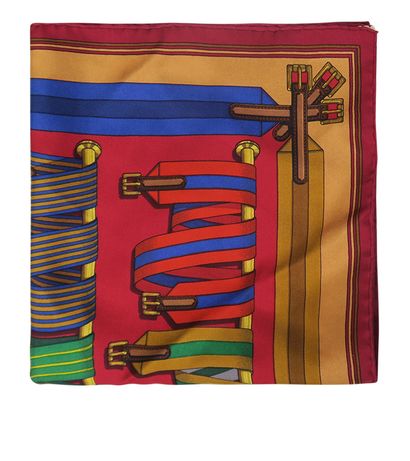 Hermes Belt Print Scarf, front view