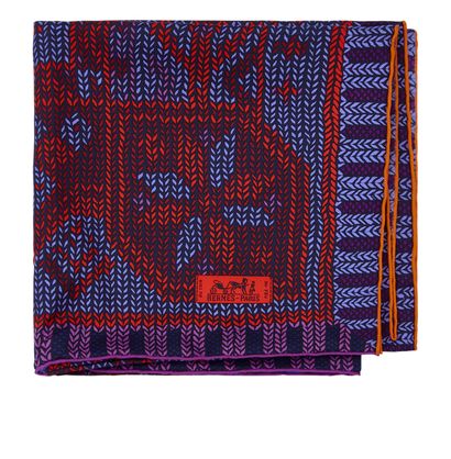 Hermes Carré au Coin De Feu Scarf, front view