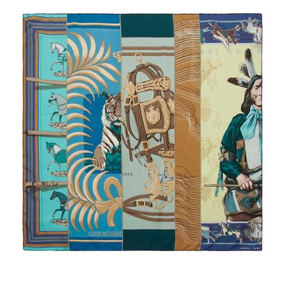 Hermès Carre En Carres Scarf, front view