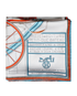 Hermes Projet Vouture 90 Scarf, front view