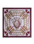 Hermes Scarf Du Champs, &pound;195, Accessories, Beige/Red/White/Yellow, Silk, Front view